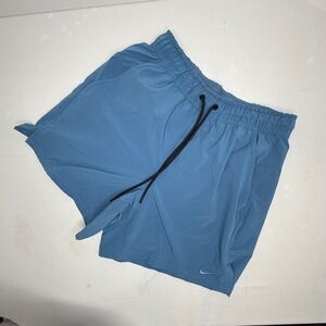 Nike Mens Dri-FIT Challenger 5" Running Shorts Blue Small Athletic Training Gym